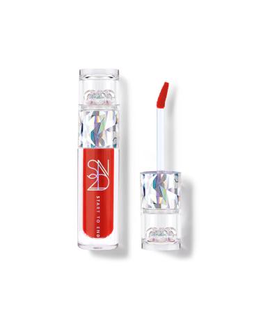 S2ND Endluster Tint Water Tint | Long-Lasting Moisture Lips Stain  Vivid Color Lip Tint  High Pigment Color  Coated with Argan Oil (11 Space Flower)