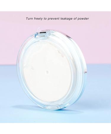 Flocking Powder Face Powder Powder Container Set Empty Preventative Leak Flocking Powder Puff Refillable Loose Compact Container HD Mirror Face Powder Compact With Mirror for Travel Cheeks - Buy Online on GoSupps.com