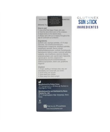Buy Melanin Blocking Sun Stick SPF 50+ PA++++ with Glutathione - Protect Your Skin Worldwide - Buy Online on GoSupps.com