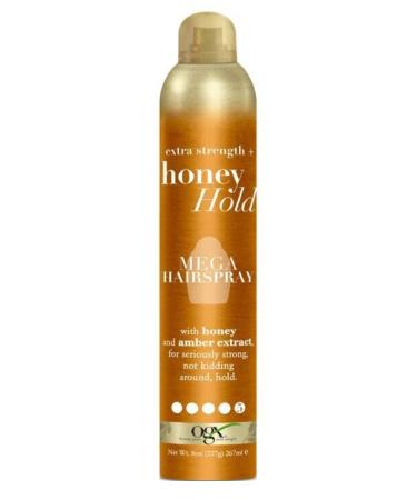 Ogx Extra Strength Honey Hold Mega Hairspray 8 Ounce (2 Pack)