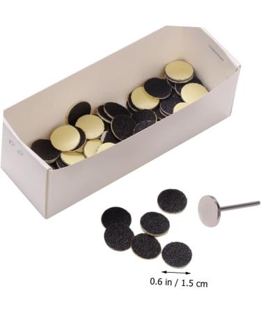 SOESFOUFU 1 Set Nail Polishing Sheets self Adhesive Sandpaper disc Pedicure Sandpaper disc Foot Remover File Replacement Sandpaper pad Discs Nail Tools Electric Sand Sheet Nail File - Buy Online on GoSupps.com