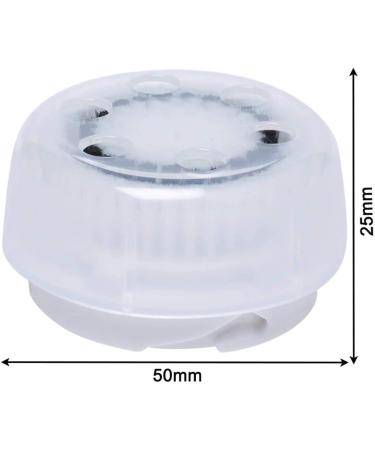 POWEKA Replacement Brush Heads for Clarisonic Mia & Mia 2 Pro Plus Facial Cleaner & Deep Pore Care - 2 Pack - Buy Online on GoSupps.com