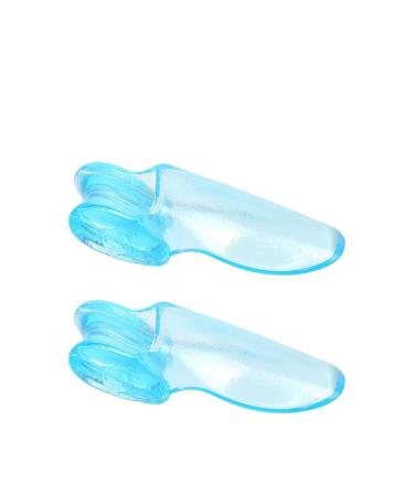DEAVER Gel Toe Bunion Separator Corrector Hallux Valgus Corrector Separator/Straightener Unisex Foot Care Soft Protectors Straightener Relief Pain C 2 pairs