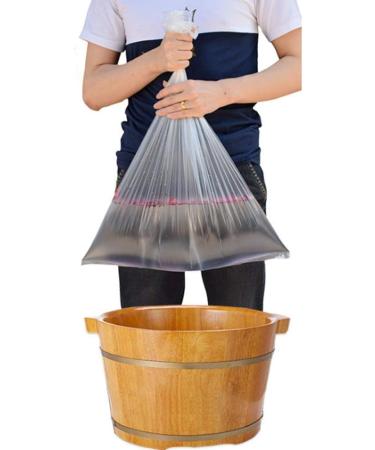 Camisin 70pcs Disposable Foot Tub Liners & Bath Wash Bags for Ultimate Foot Care - Perfect for Pedicures Detox SPA & Heat Protection - Buy Online on GoSupps.com