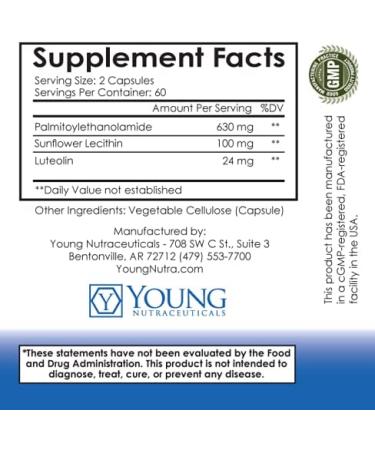 Mirica Pea & Luteolin Capsules - Healthy Immune & Nervous System Support - 120ct - Buy Online on GoSupps.com