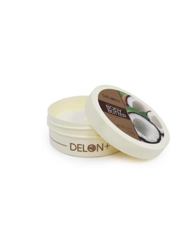 DELON Intense Moisturizing Body Butter 6.9 Oz (Coconut) 4-Pack - 27.6 Oz Total - Buy Online on GoSupps.com
