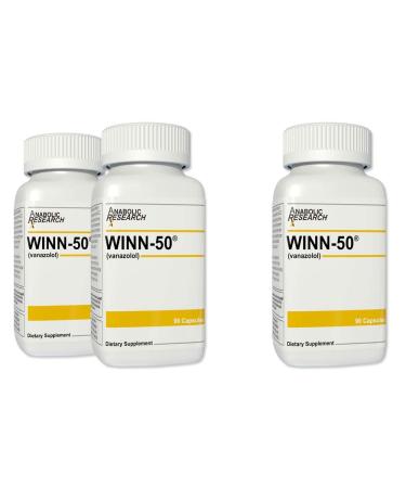 Anabolic Research Winn-50 - Lean Physique Strength Definition and Improved Athleticism - 270 Capsules - 3 Month Supply