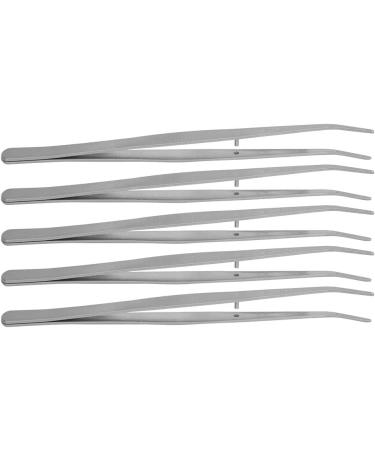 Curved Stainless Steel Overlocker Machine Tweezers - 5Pcs Sewing Accessories - Buy Online on GoSupps.com