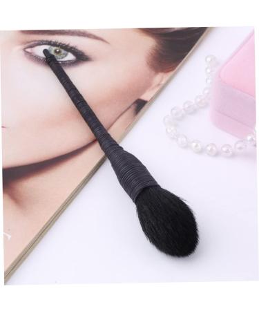 Handmade Rattan Handle Makeup Brush - Professional Highlighter & Blush Brush - Tricolor Cosmetic Tool for Blending - Buy Online on GoSupps.com