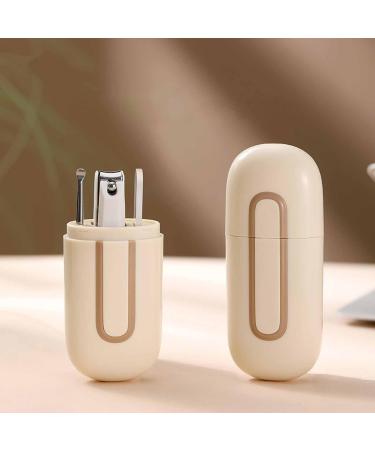 Stainless Steel Nail Care Kit Nail Clippers Set Fine Cutting with Storage Box for Professional Use