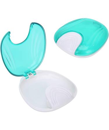 Durable Orthodontic Retainer Suitcase for Kids - Portable Denture Storage Container (Green) | Dnom Dose - Buy Online on GoSupps.com