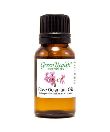 Buy GreenHealth Rose Geranium 100% Pure Essential Oil - 15ml | Therapeutic Grade | International Shipping - Buy Online on GoSupps.com