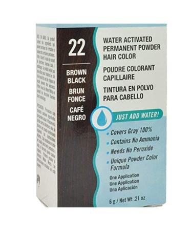 Buy NEW Water Works Permanent Powder Hair Color #22 Brown Black - Gray Coverage for Men & Women - 0.21 oz - International Shipping Available - Buy Online on GoSupps.com