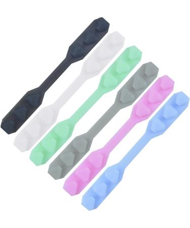 Coheali 18-Piece Facial Mask Accessories Set | Black & Green Earrings Hooks & Belt Extensions | Stress Relief - 1 Pack (3 Colors) - Buy Online on GoSupps.com