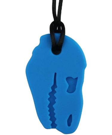 5pcs Sensory Chew Necklace - Food Grade Silicone Dinosaur Chew Toys for Kids & Adults | International Shipping Available - Buy Online on GoSupps.com