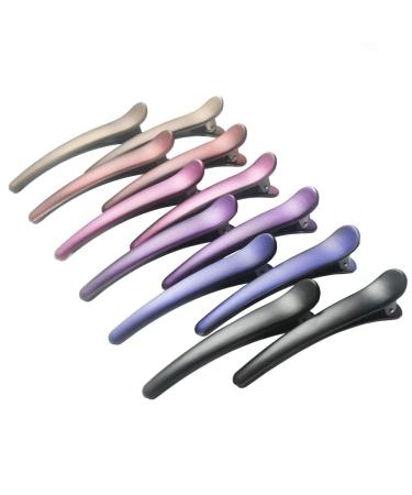 Hair Clips for Styling  HAITAO 12 PCS Non-Slip Colorful Plastic Duckbill Alligator Hair Barrettes Pins for Women  Baby Kids and Girls  3.5 - Buy Online on GoSupps.com