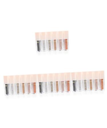 FOMIYES 24 Pcs Eye Shadow Set Eyeshadow Korean Eye Glitter Eye Glitter Makeup Highlight Miss Accessories 1 count (Pack of 1) As Shownx4pcs