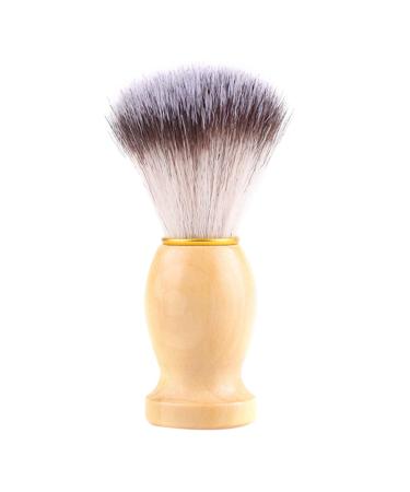 Minkissy 1Stk Razor brush with wooden handle beard brush for the household care accessories Razor brush shell made of wood shaving razor-set body care product Lotus tree adjust man vintage