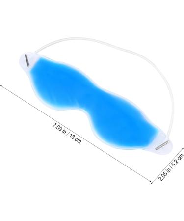 Angoily Cold Eye Pads Gel Eye Masks Ice Eye Mask Silicone Gel Eye Patch Silicone Cooling Eye Pastes Eye Mask Cooling Eye Mask Therapeutic Eye Mask Goggles Blindfold The Summer - Buy Online on GoSupps.com