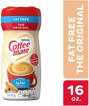 Nestle Coffee mate Original Fat Free Powdered Coffee Creamer | Smooth and Rich | Easy to Pour | 3 x 453g - Buy Online on GoSupps.com
