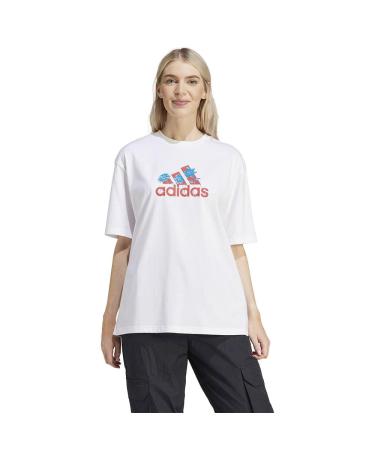 adidas Women's FlowPack Badge of Sport Tee T-Shirt M Non-dyed