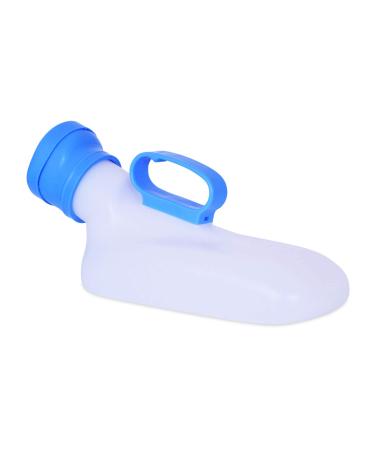 Urinal Male Urinal 1200 Ml Leakproof Camping/Long-Distance Driving Fashion Style Portable Urinal Snap Cover Urine Collector Happy