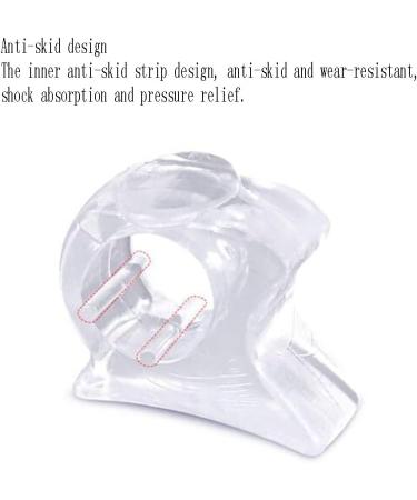 DEAVER Toe Separator & Thumb Valgus Corrector - Soft Silicone Gel - 1 Pair - Buy Online on GoSupps.com