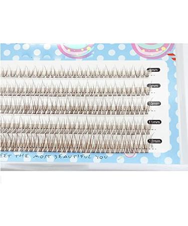 Shop Handmade 3D Layer Effect Artificial Eyelashes - Individual A-shaped 8/9/12/19mm Brown-Fish | International Shipping - Buy Online on GoSupps.com