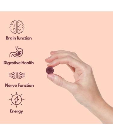 ALFA VITAMINS Vitamin B Complex Gummies with Vitamin B12 B7 as Biotin B6 B3 as Niacin B5 B6 B8 B9 as Folate for Stress Energy Nerve Function and Healthy Immune System - 60 Gummies - Buy Online on GoSupps.com