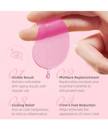 BIODREL Under Eye Patches - 20 Pairs for Dark Circles Puffy Eyes & Wrinkles | Collagen & Retinol Gel Masks for Men & Women - Fast International Shipping - Buy Online on GoSupps.com