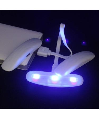 Yushu UV Hardening Lamp - 1W LED UV Resin Cure Light 395nm USB Nail Dryer for Gel & Jewelry Tools - Buy Online on GoSupps.com