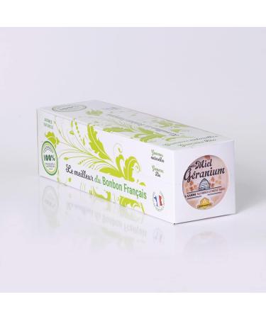 Apipharma Pastilles | 100% French Auvergne Honey Candies (Geranium) - Buy Online on GoSupps.com