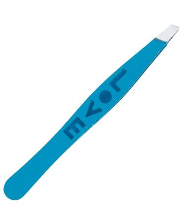 May - tweezers "Love" for eyebrows - turquoise painted - hair plucket - hair tweezers - cosmetic tweezers - tip weird - stainless steel