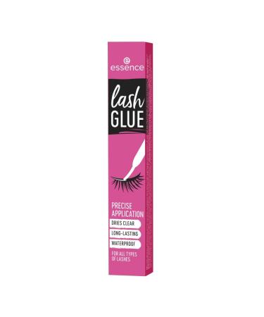 Essence Lash Glue | Long-Lasting Waterproof & Vegan Fake Lashes Accessories | Transparent & Microplastic-Free (4.7g) - Buy Online on GoSupps.com