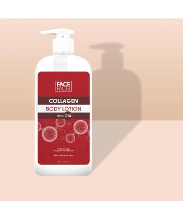 Face Facts Collagen & Q10 Body Lotion | Firm + Revive | 400ml - Buy Online on GoSupps.com