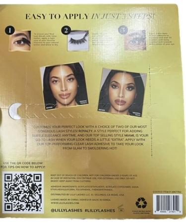 Elegant by Day, Smoldering by Night: Lilly Lashes Lash & Adhesive Set - Buy Online on GoSupps.com