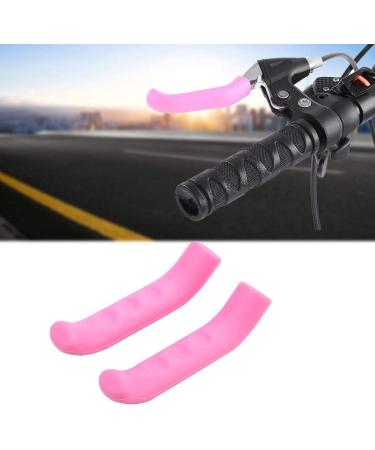 Bicycle Brake Lever Cover - Dark Pink Silicone Protector Grips for Cycling - Buy Online on GoSupps.com