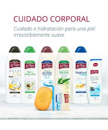 La Toja Aloe Vera Shower Gel 550ml | Hydrating & Refreshing | International Shipping - Buy Online on GoSupps.com