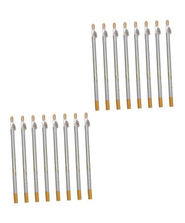 DOITOOL 16 pcs Women Girls Sharpener Eyebrow -in- Tool Strokes with Brighten Pencil Pencils Makeup Eyeliner 1 count (Pack of 1) As Shownx2pcs