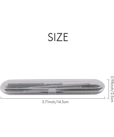 Jbnmvc 5 Pcs/Set Unisex Stainless Steel Spiral Ear Pick Spoon Cleaner Ear Care Multifunction Portable Ear Pick Beauty Tool Kit With Box - Buy Online on GoSupps.com