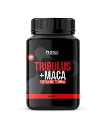 ProteinCo | Tribulus Terrestris & Maca | Natural Energy Performance Testosterone | 90 Capsules