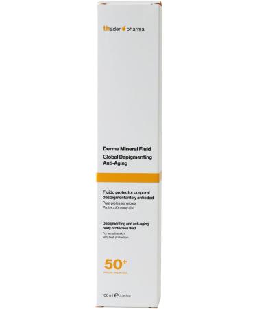  Thader Th Pharma Thader Pharma Derma Mineral Fluid Body Sunscreen with 50+ Protection 100ml - Buy Online on GoSupps.com