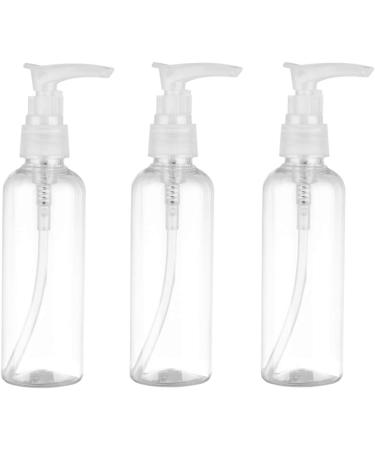 PRETYZOOM 4pcs 100ml Refillable Pump Dispenser Bottles - Lotion, Massage Oil, Shampoo Containers - Buy Online on GoSupps.com