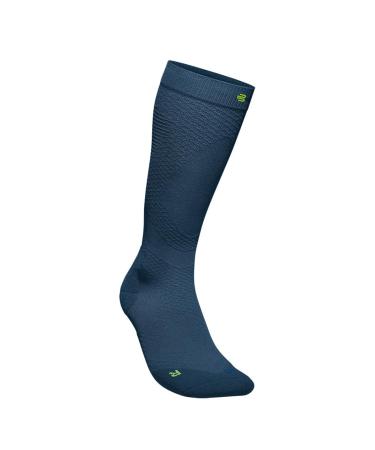 Bauerfeind running socks "Run Ultralight Compression Socks" 1 pair of very thin compression stockings for women and men sports socks for jogging and fitness running socks men Marineblau M 44-46
