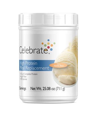 Celebrate High Protein Meal Replacement - Vanilla Bean - 15 Servings