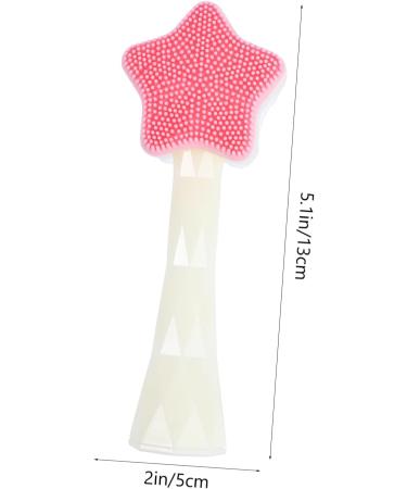 Mikinona Facial Cleansing Brush Travel Facial Cleanser Scrubber Bath Scrubber for Body Face Scrubber Brush Facial Skin Scrubber Brush Face Brush Cosmetic Man 13x5cm Sky-blue - Buy Online on GoSupps.com