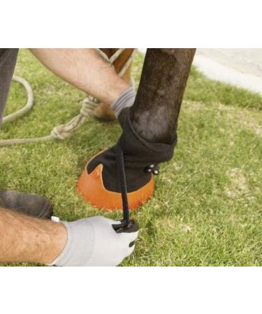 Kerbl Tubbease Treatment Shoe for Horse Hooves - XXL Yellow for Hoof Injury & Thrush Relief | Shop Internationally - Buy Online on GoSupps.com