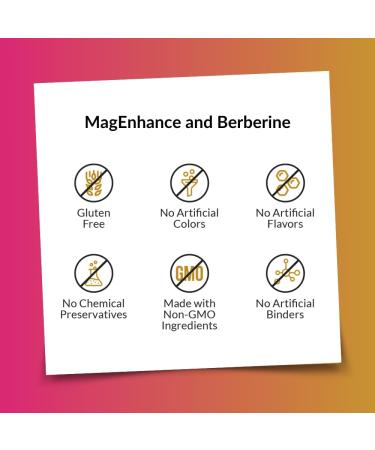 Intelligent Labs 2-in-1 Bundle of MagEnhance Magnesium Supplement (Magnesium L-Threonate Complex with Mg Glycinate and Mg Taurate) and Max Strength Berberine 500MG Capsules - Buy Online on GoSupps.com