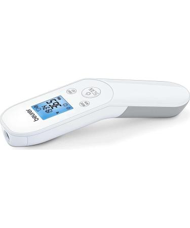 Beurer FT 85 Contactless Infrared Thermometer & Po 45 Pulse Oximeter Bundle Fast Fever & SpO2 Measurement for Hygienic Home Health Monitoring - Buy Online on GoSupps.com