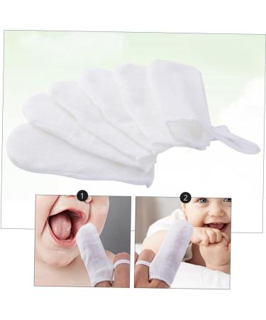 Frcolor 18-Piece Toddler Gauze Fingerlings Set - Infant Oral Hygiene Toothbrush Milk Mouth Cleaner & Bite Ring - Buy Online on GoSupps.com